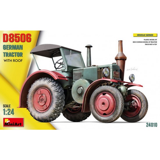 1/24 German Tractor D8506 w/Roof