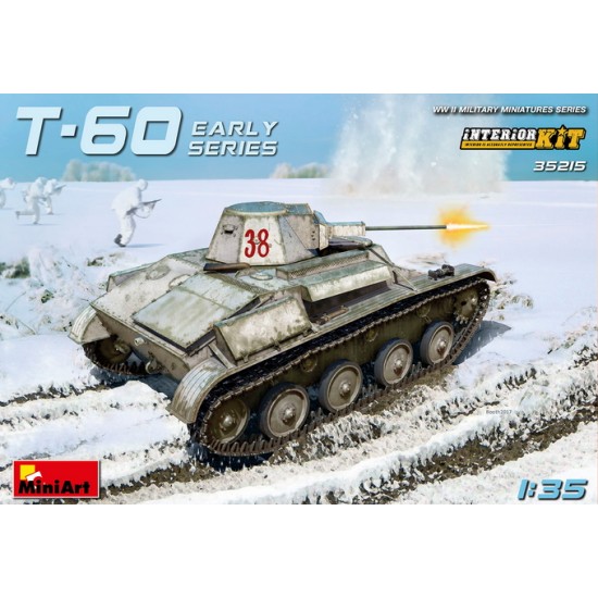 1/35 Soviet Light Tank T-60 Early Series with Interior