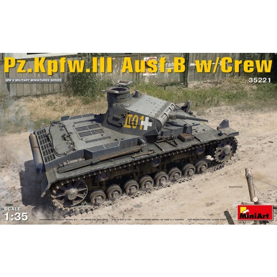 1/35 PzKpfw.III Ausf.B w/Crew