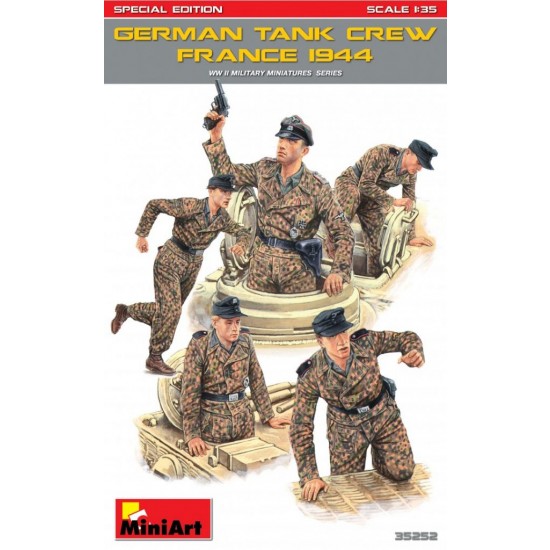 1/35 German Tank Crews in France 1944 [Special Edition]  - 5 figures