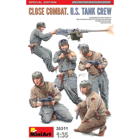 1/35 US Tank Crew Close Combat (5 figures) [Special Edition]