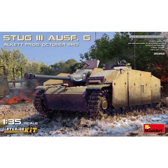 1/35 StuG III Ausf. G October 1943 Alkett Prod [Interior Kit]