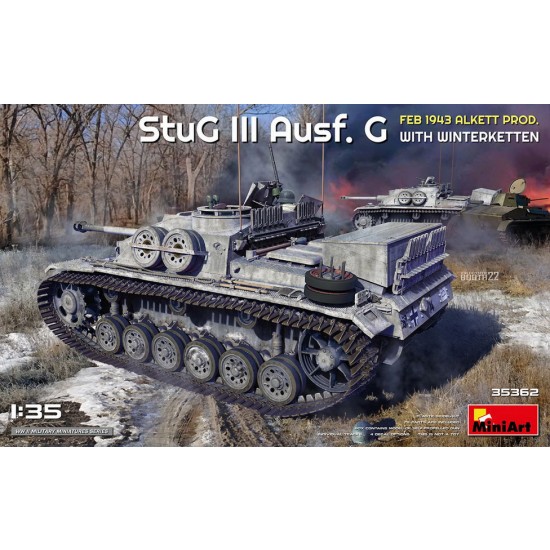 1/35 StuG III Ausf. G Feb 1943 Alkett Prod. w/Winterketten