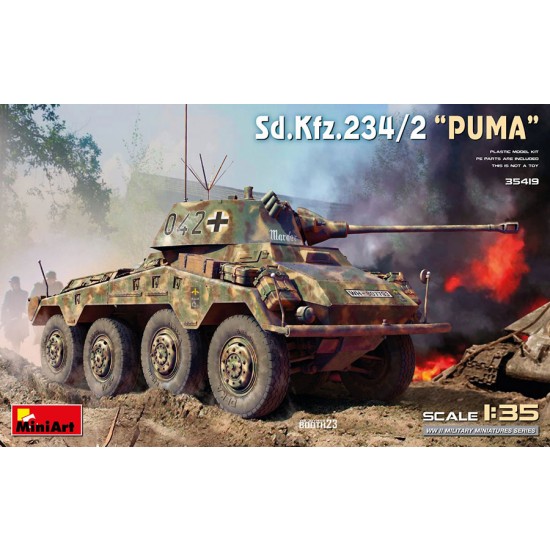 1/35 SdKfz234/2 Puma without Interior