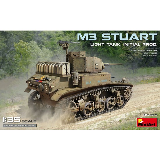 M3 Stuart Light Tank - Initial Production MiniArt 35425 M3 Stuart Light Tank - Initial Production MiniArt 35425