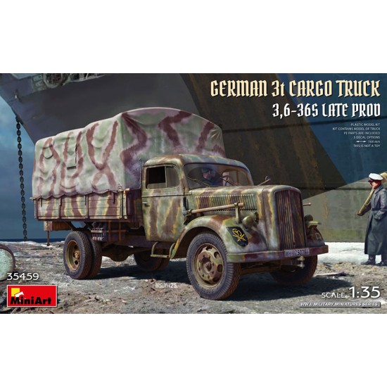 1/35 German 3t Cargo Truck  3.6-36S Late Production
