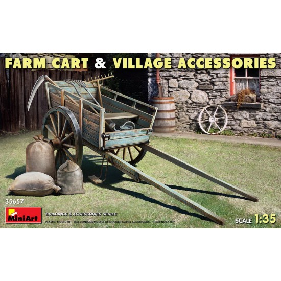 1/35 Farm Cart & Village Accessories