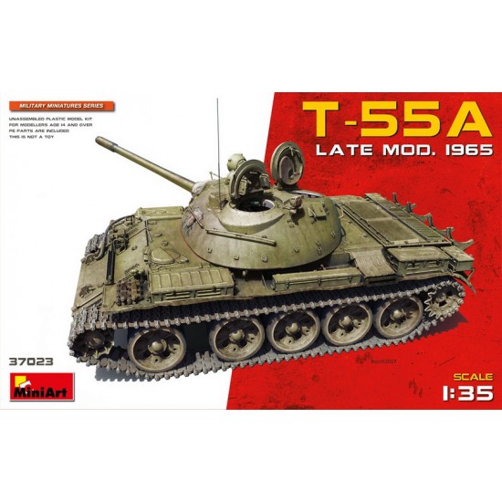 1/35 Soviet Main Battle Tank T-55A Late Mod 1965