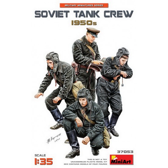 1/35 Soviet Tank Crew 1950s (4 Figures)