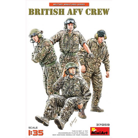 1/35 British AFV Crew (4 figures)
