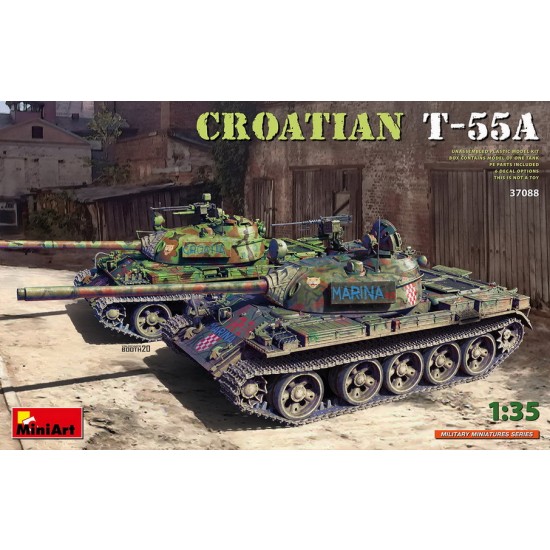 1/35 Croatian T-55A Main Battle Tank