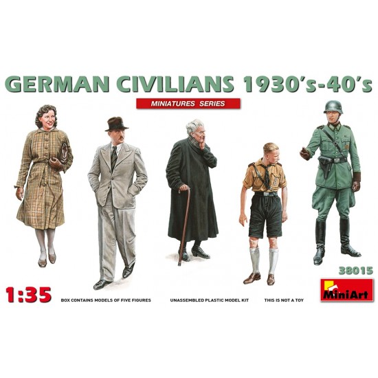 1/35 German Civilians 1930-1940s