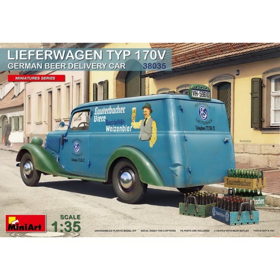 1/35 German Lieferwagen Type 170V Beer Delivery Car
