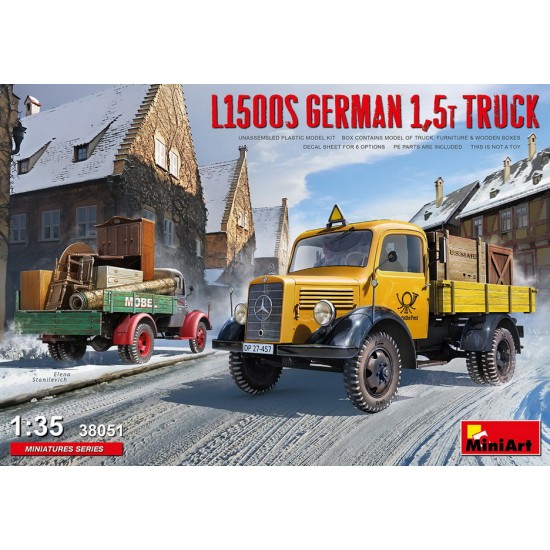 1/35 German 1.5t Truck L1500S