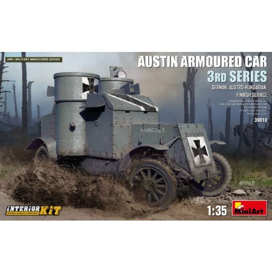 1/35 Austin Armoured Car 3rd Series: German, Austro-Hungarian, Finnish [Interior Kit]
