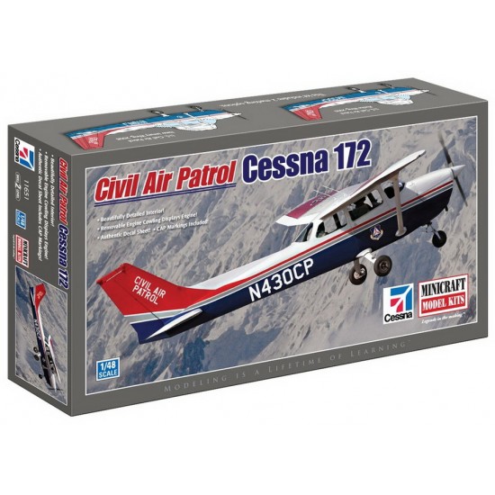 1/48 Cessna 172 Skyhawk (Civil Air Patrol w/2 Marking Options)
