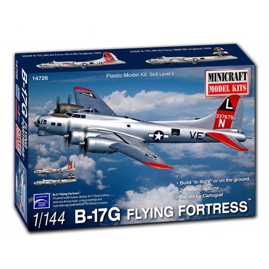 1/144 USAAF Boeing B-17G Flying Fortress 8th AF (with 2 marking options)