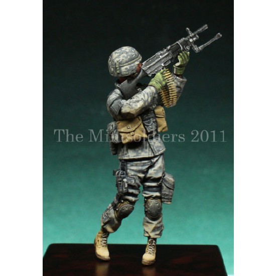 1/35 US Machine Gunner (1 figure)