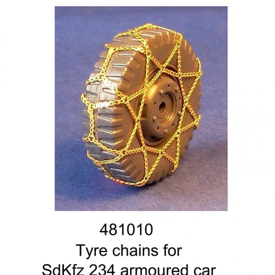 1/48 Tyre Chains for SdKfz 234 Armoured Car