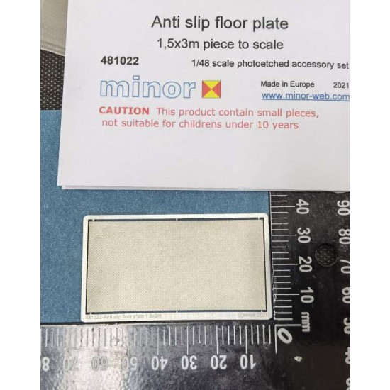 1/48 Anti Slip Floor Plate (2pcs)