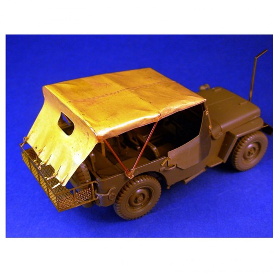 1/48 Jeep Canvas Cover