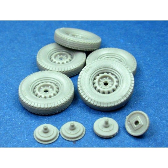 1/35 BA-64 Wheels Set (Civilian Pattern) for MiniArt/Vision Models kit