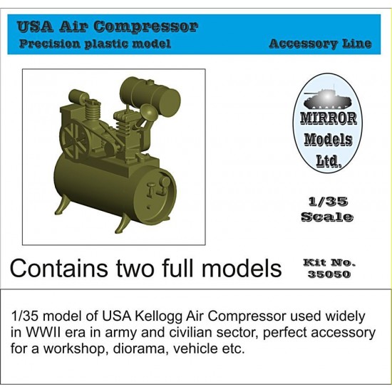 1/35 WWII US Kellogg Air Compressor (two full models)