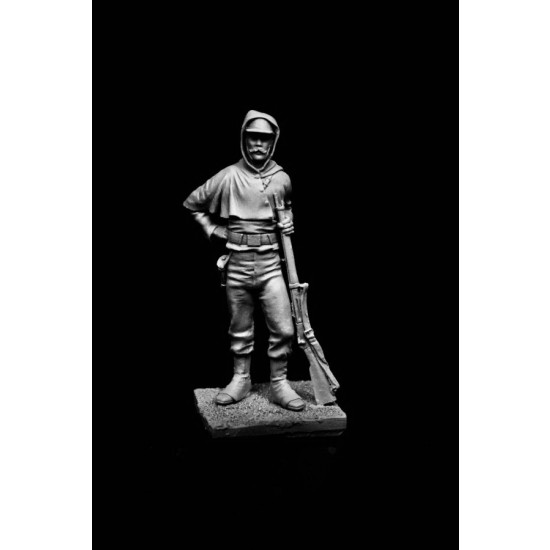 75mm Garibaldi Volunteers 1870 (1 figure w/diorama)