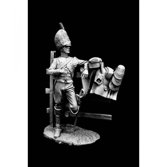 120mm Imperial Guard Gendarme D'Elite (1 figure w/diorama)