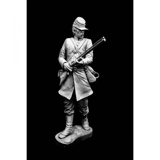 200mm Berdan Sharpshooter, American Civil War (1 figure w/diorama)