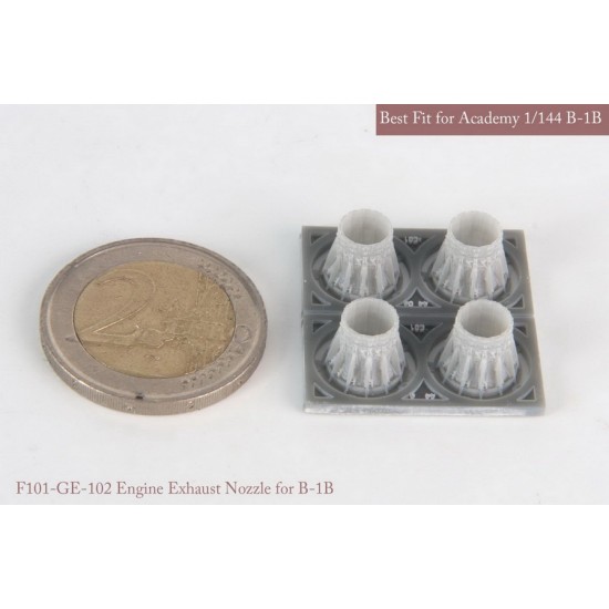 1/144 [SE] B-1B GE Exhaust Nozzle set (closed) for Academy kits