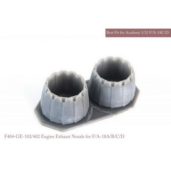 1/32 [SE] F/A-18A/B/C/D Exhaust Nozzle set (opened) for Academy kits