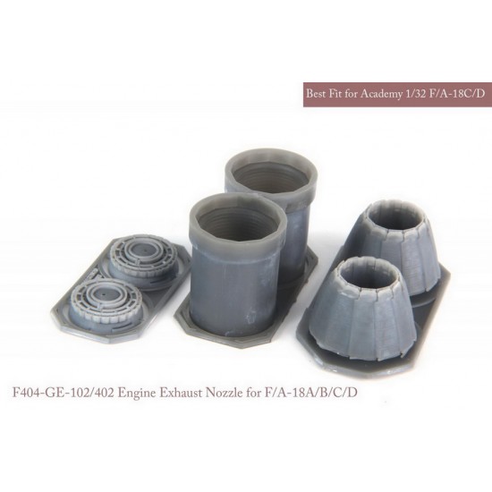 1/32 [SE] F/A-18A/B/C/D Exhaust Nozzle & After Burner set (closed) for Academy kits