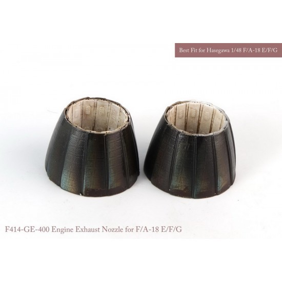 1/48 F/A-18 E/F/G GE Exhaust Nozzle Set for Hasegawa kits (Closed)