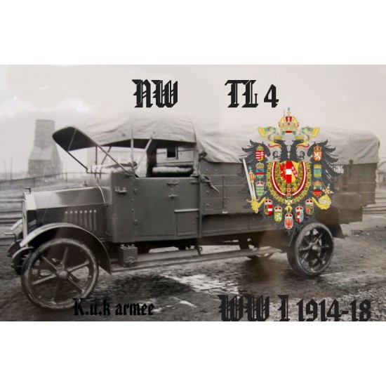 1/35 WWI Tatra TL 4 4-tone Truck 1914-18