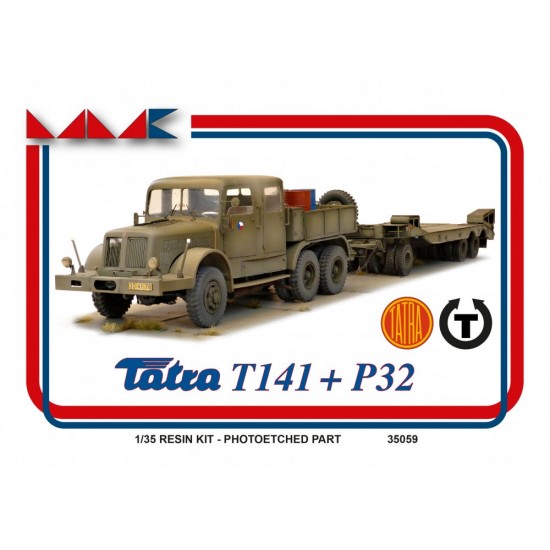 1/35 Tatra T141 & P32 Resin Kit