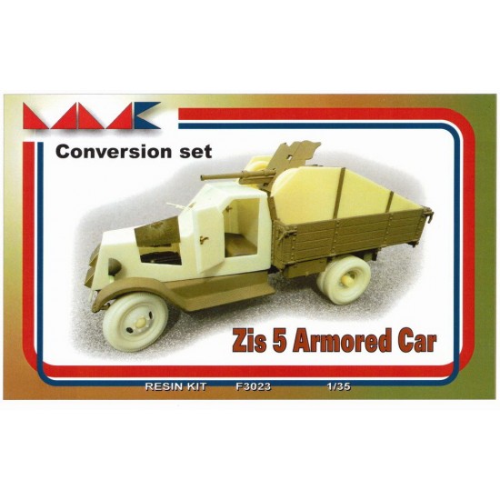 1/35 ZIS 5 Armoured Car Conversion Set (wheels, armour cabin)