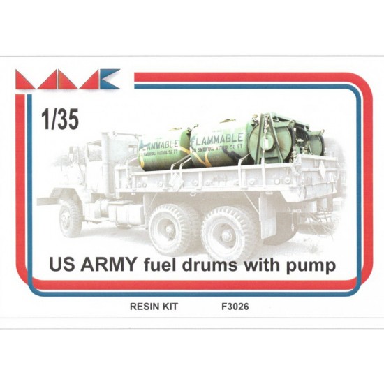 1/35 US Army Fuel Drums & Pump