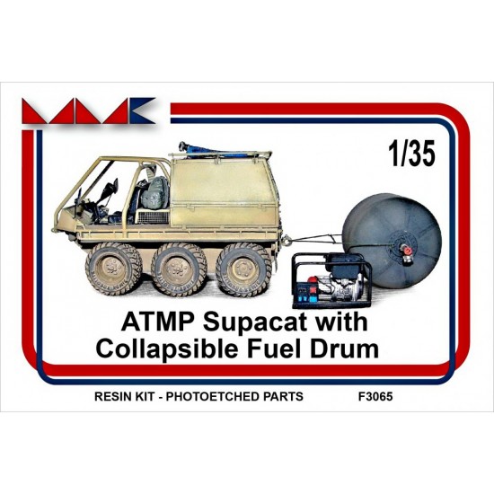 1/35 ATMP Supacat w/Collapsible Fuel Drum