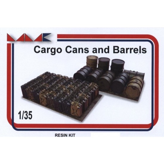 1/35 Cargo Barrels & Cans