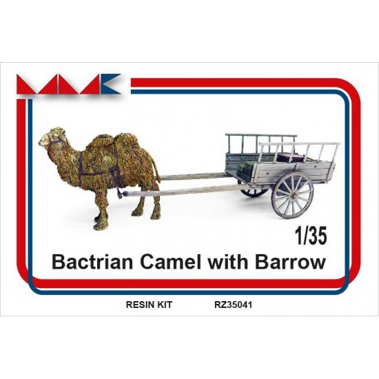 1/35 Bactrian Camel w/Barrow