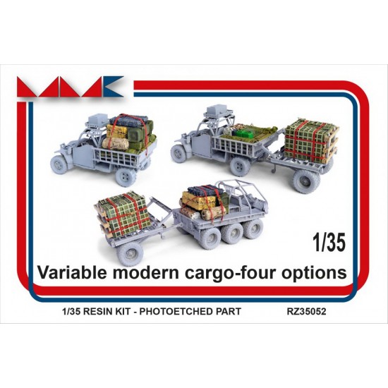 1/35 Variable Modern Cargo (4 types)