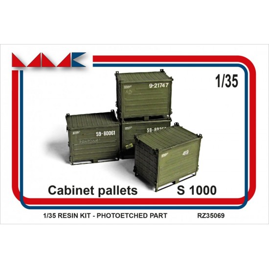 1/35 Cabinet Pallets S 1000