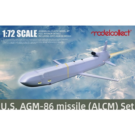1/72 US AGM-86 Air-launched Cruise Missile (ALCM) Set (20pcs)