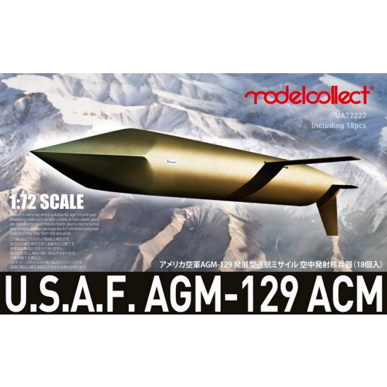 1/72 US AGM-129 ACM Missile Set (18pcs)