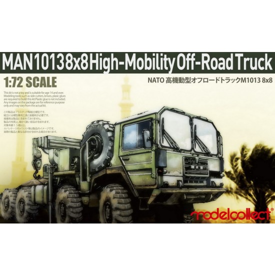 1/72 German MAN KAT1M1013 8x8 HIGH-Mobility Off-road Truck