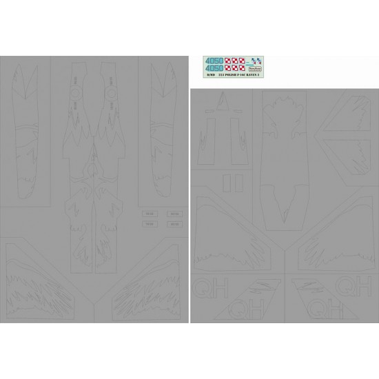 1/72 Polish F-16C - Raven 2 Masks and Decals Set