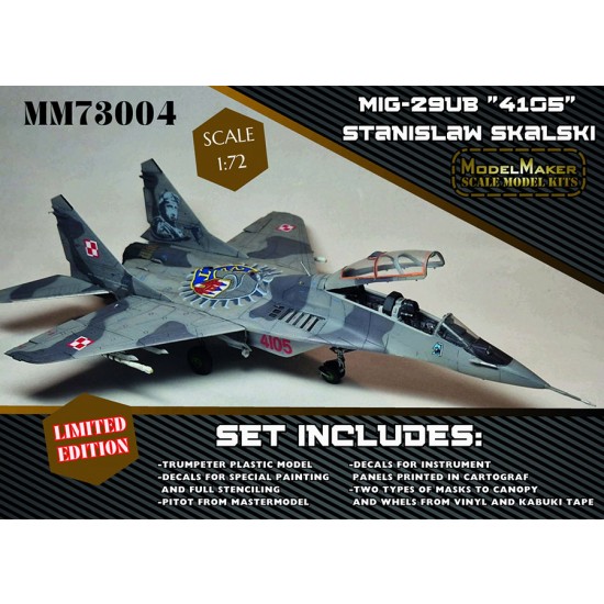1/72 MiG-29UB 4105 Stanislaw Skalski [Limited Edition]