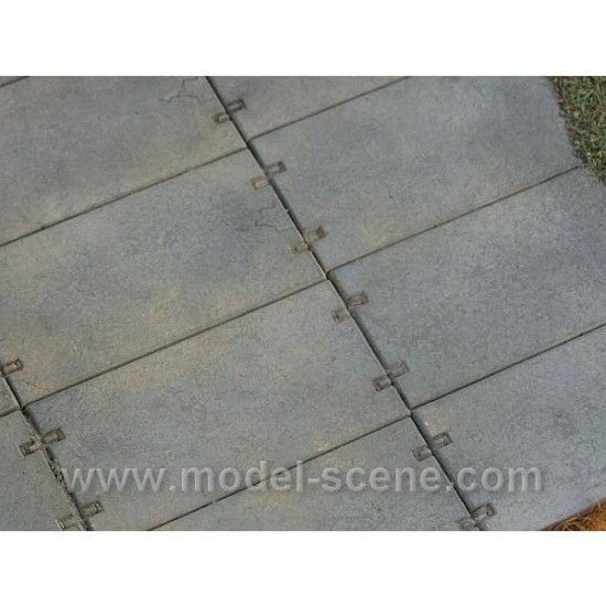 HO Scale Concrete Panels Type II. (35mm x 17mm)