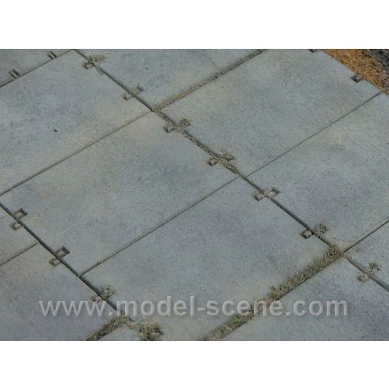 HO Scale Concrete Panels Type III. (35mm x 23mm)
